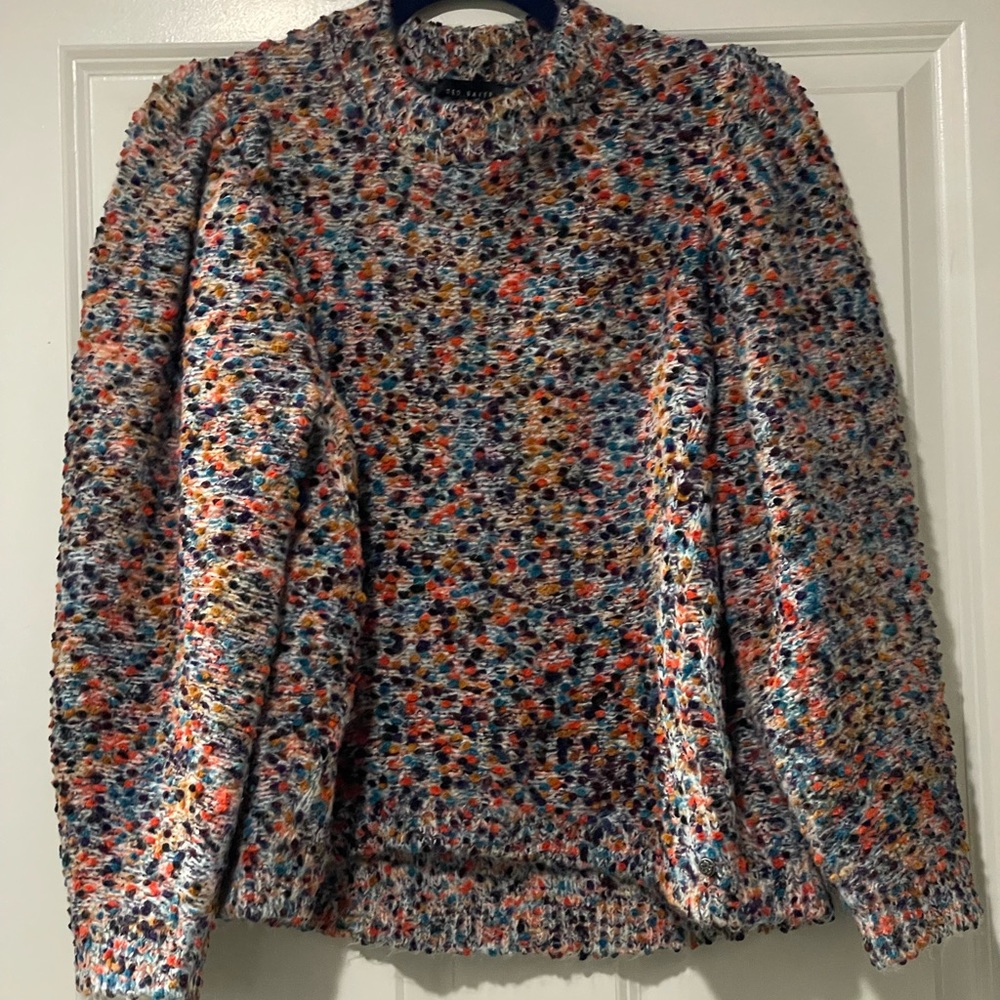 Ted Baker | Dotted puff sleeve sweater